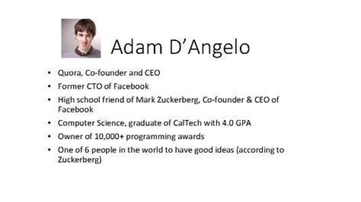 Adam Dangelo co-founder image Adam Dangelo co-founder image