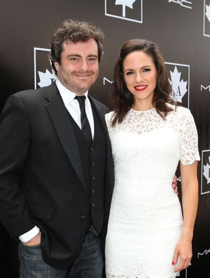 Anna Silk with her husband, Seth Cooperman.