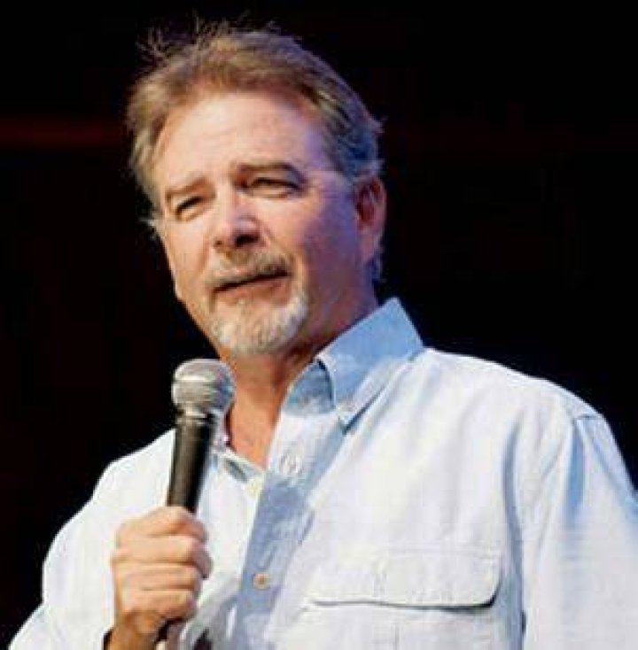 Bill Engvall performing on stage Bill Engvall performing on stage