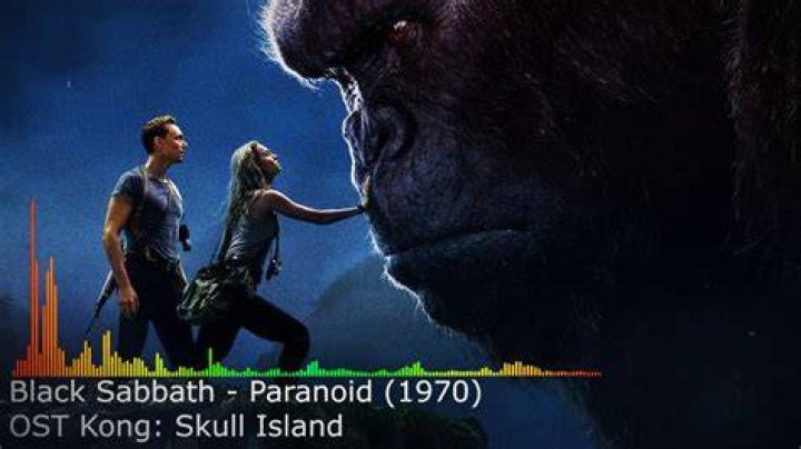 Black Sabbath Paranoid Kong Skull Island Helikopter Landung - rock songs from kong skull island