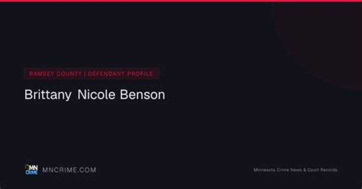 Brittany Nicole Benson
