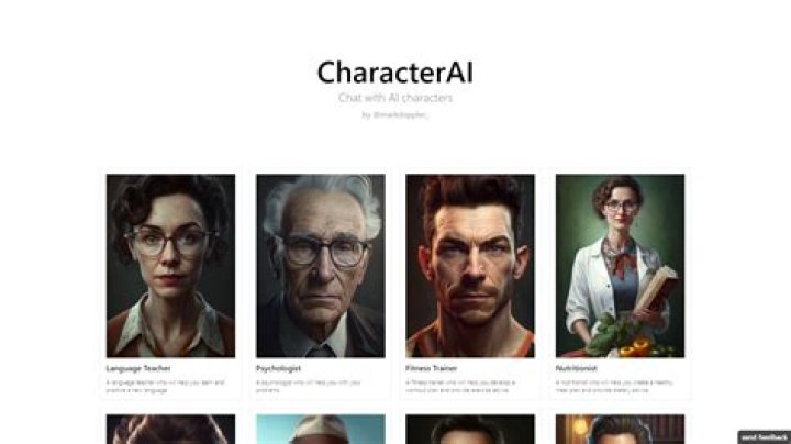 Character.AI screenshot