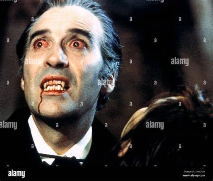 Christopher Lee in Dracula Christopher Lee in Dracula