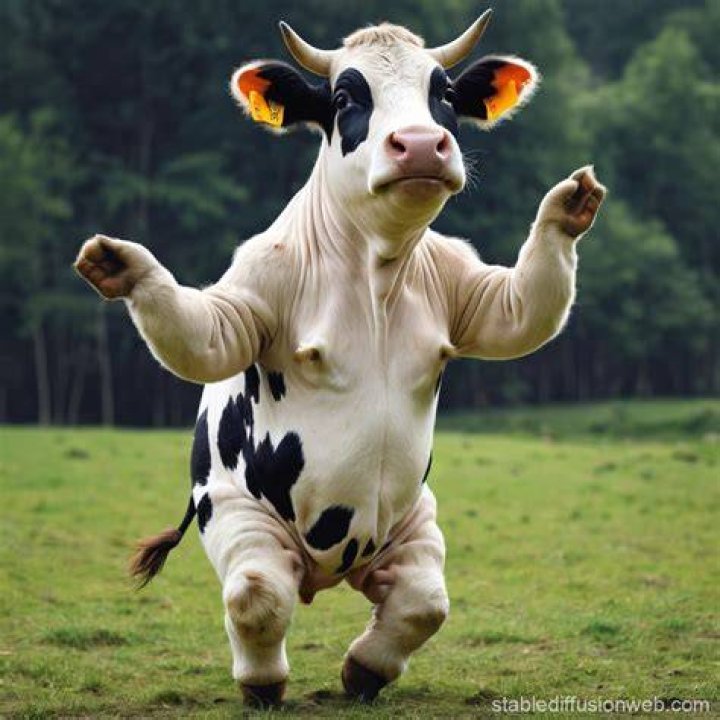Cow dancing on 'The Masked Singer'