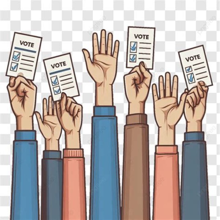 Democracy hands Democracy hands