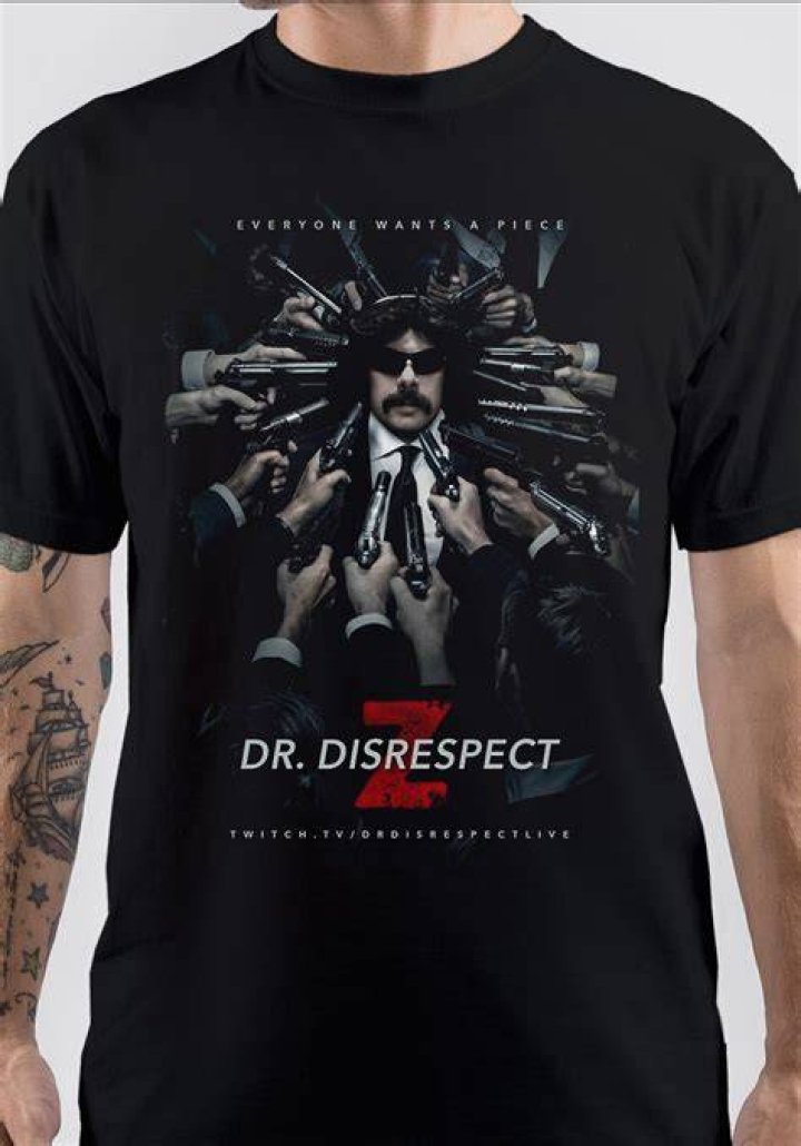 Dr. Disrespect Merchandise Dr. Disrespect Merchandise