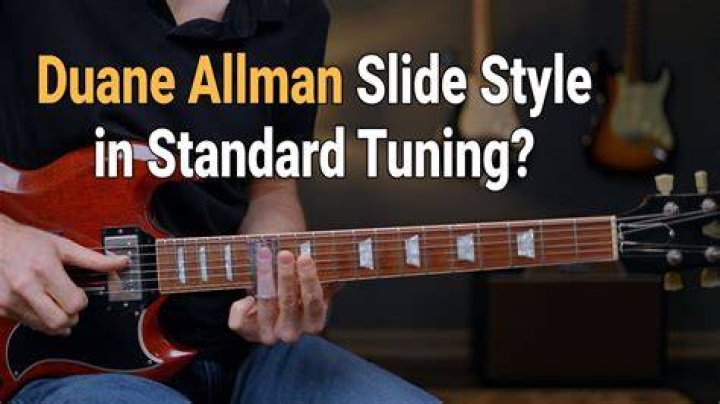 Duane Allman Slide Guitar Lesson in Open E Tuning - rock songs played in open e tuning
