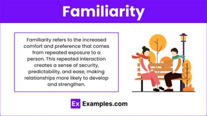 Familiarity