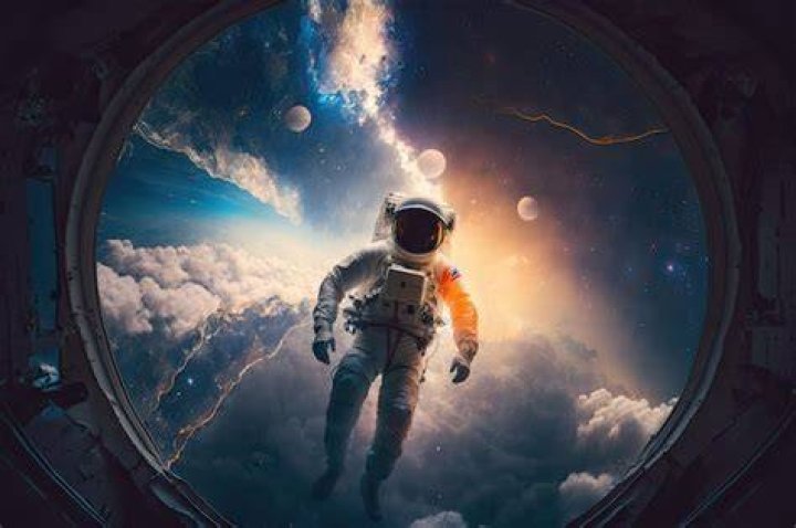 Floating Through Space 