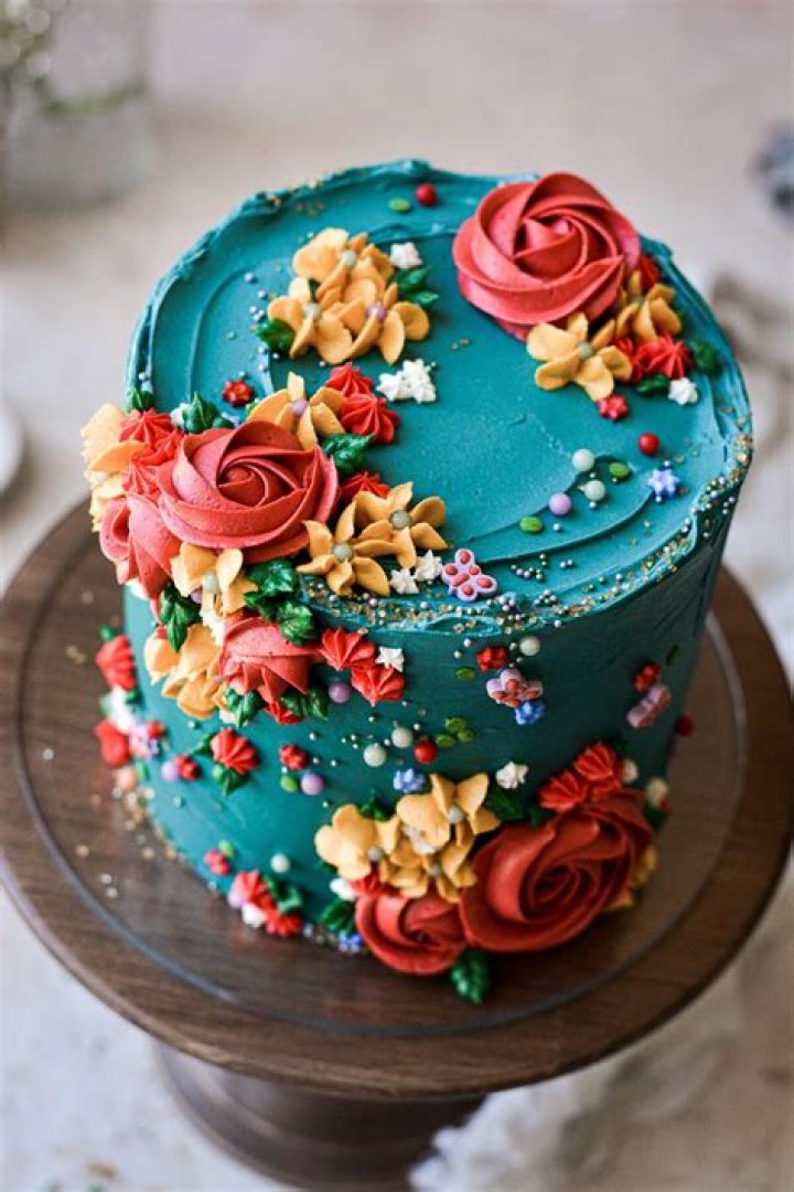 Flowers cake Flowers cake