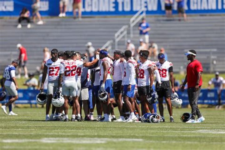 Giants Training Camp Giants Training Camp