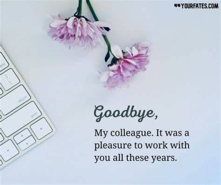 Goodbye quotes for colleagues Goodbye quotes for colleagues