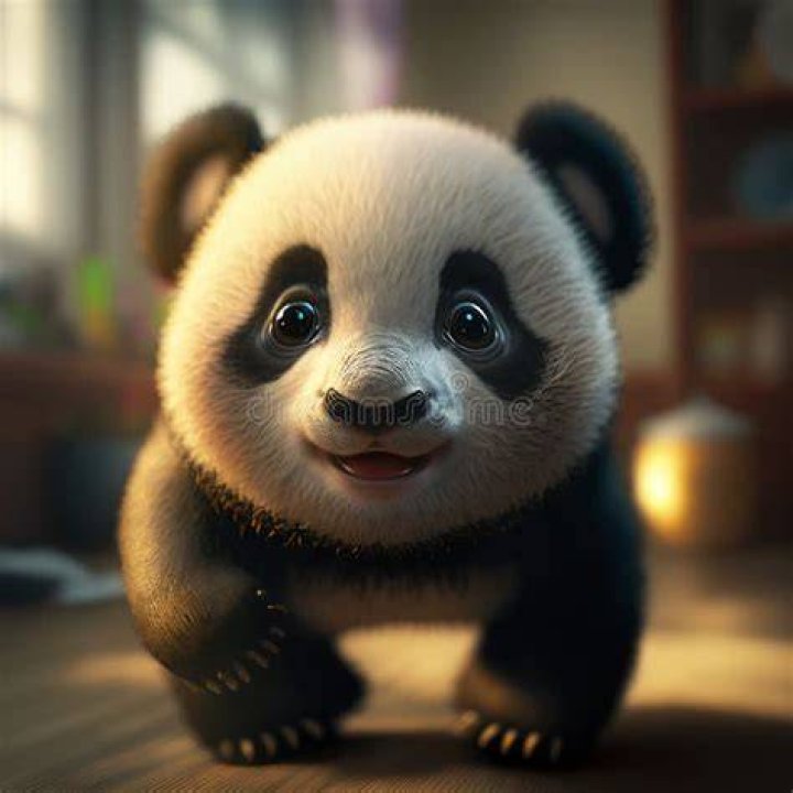 Happy panda faces