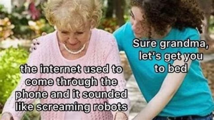 Hilarious meme on the internet.