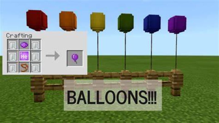 How to Make Balloons in ‘Minecraft'