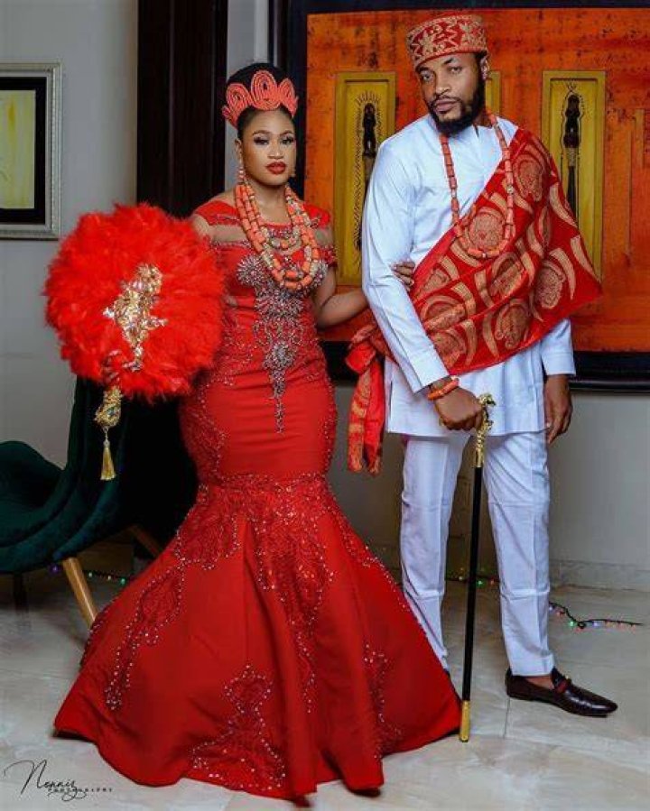 Igbo traditional wedding attire Igbo traditional wedding attire