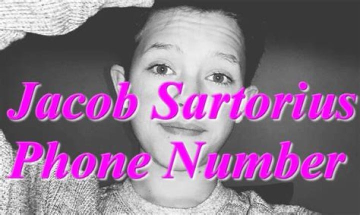 Jacob Sartorius Phone Number