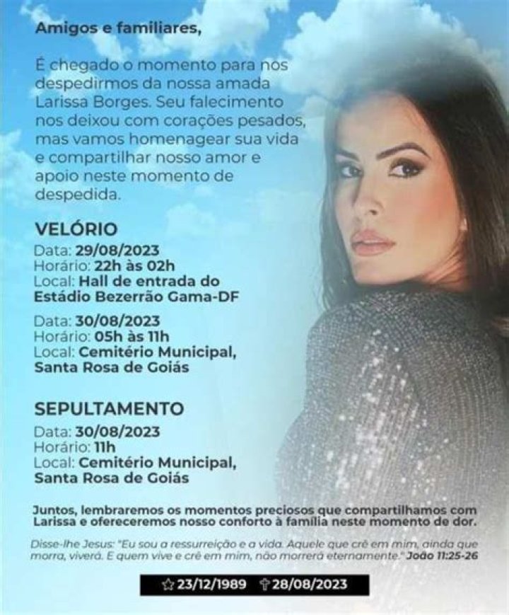 Larissa Borges Overdose