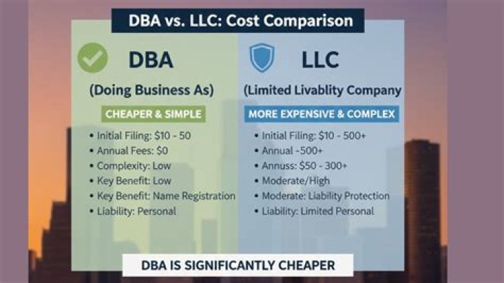 llc dba fees