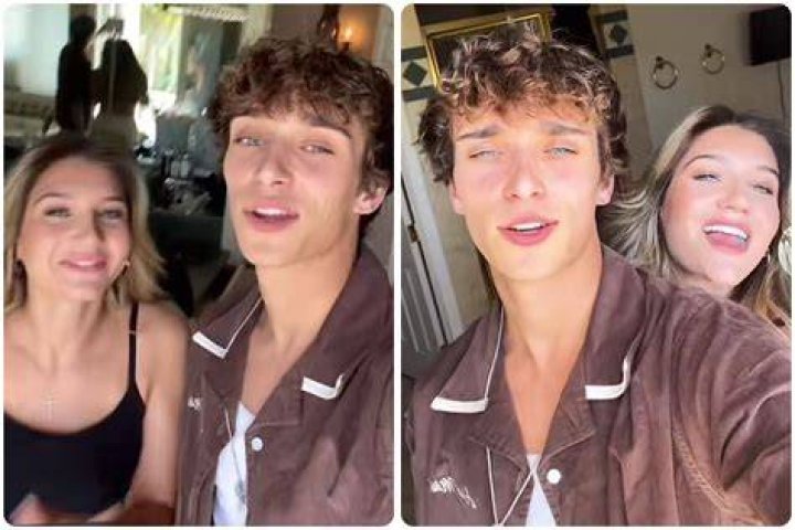 Mads Lewis and Josh Richards TikTok