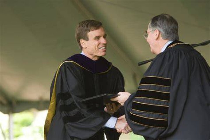 Mark Warner honorary degrees