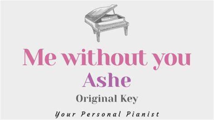 Me Without You - Ashe - instrumental 80s music disco without words