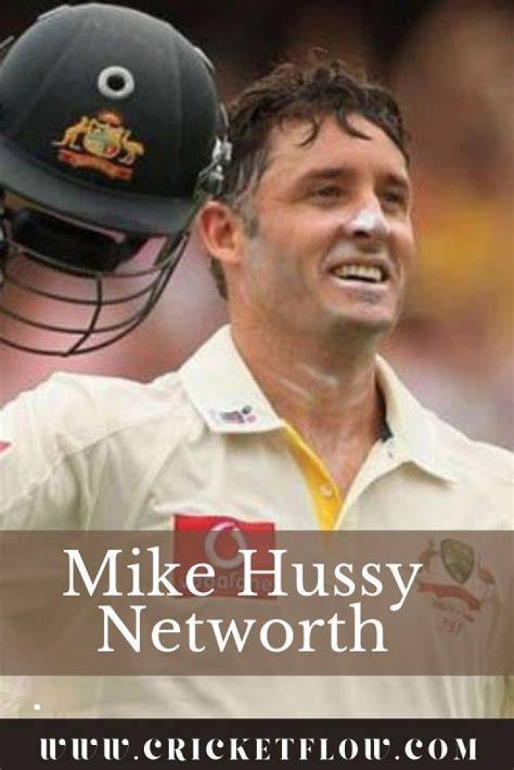Michael Hussey Net Worth