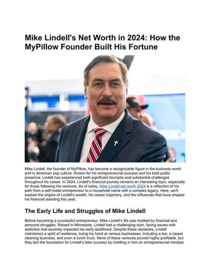 Mike Spinner Net Worth 2024