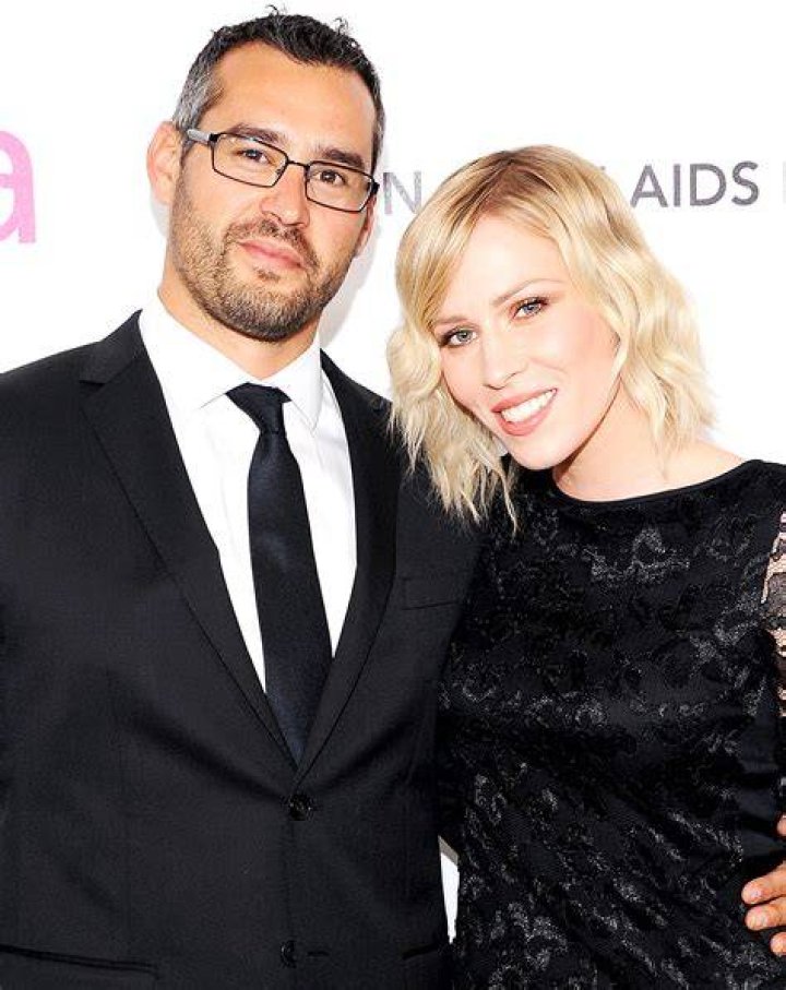 Natasha Bedingfield with her husband, Matt Robinson, and son, Solomon Dylan.