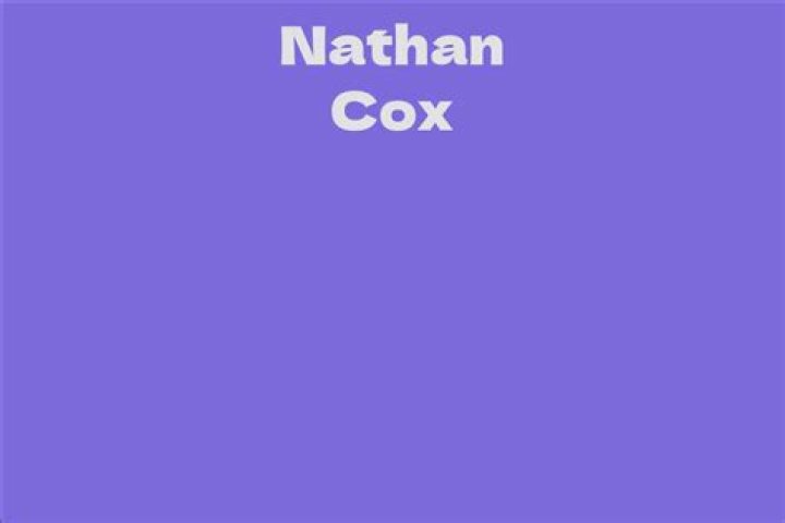 Nathan Cox Net Worth