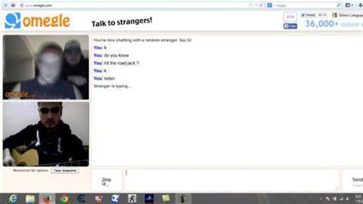 Playing Guitar on Omegle but I play MEME songs - metal music stops meme