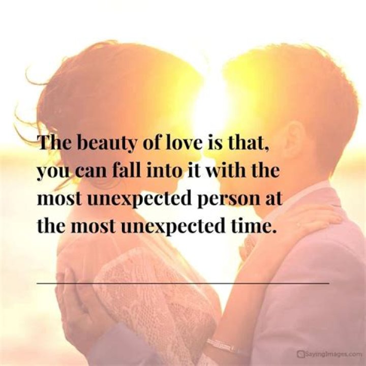 quotes about unexpected love