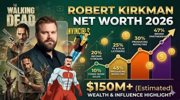 Robert Kirkman Net Worth – How Much is Kirkman Worth?