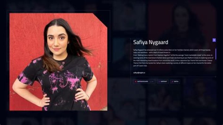 Safiya Nygaard Phone Number