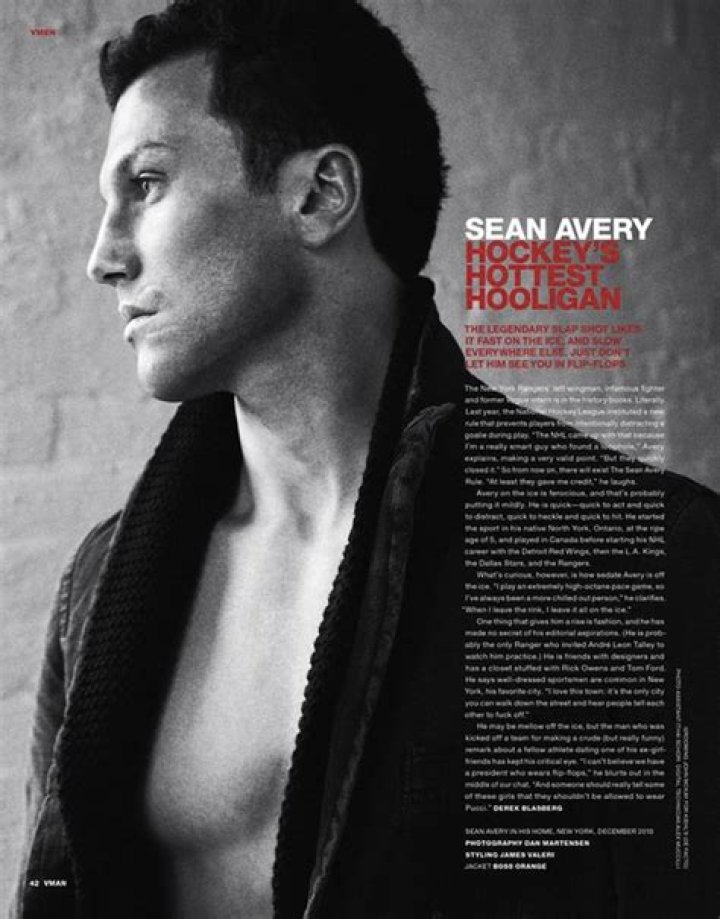 Sean Avery Acting Sean Avery Acting