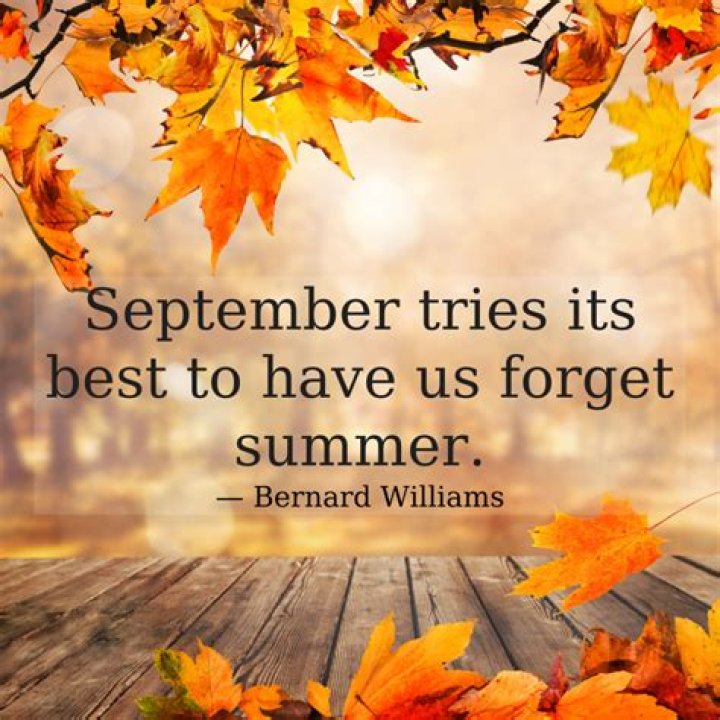 September quotes September quotes