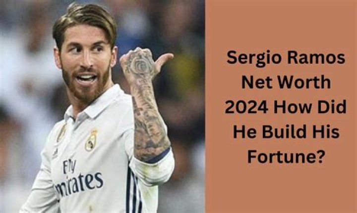 Sergio Ramos Net Worth – $80 Million