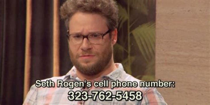 Seth Rogen Phone Number