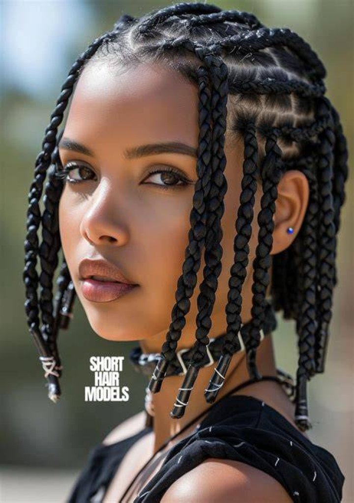 Short braided hairstyles