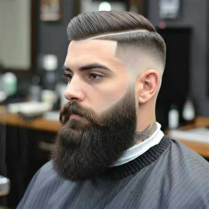 skin fade with beard skin fade with beard