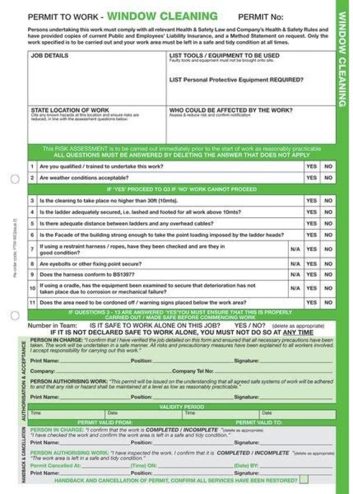 special permits for cleaning business special permits for cleaning business
