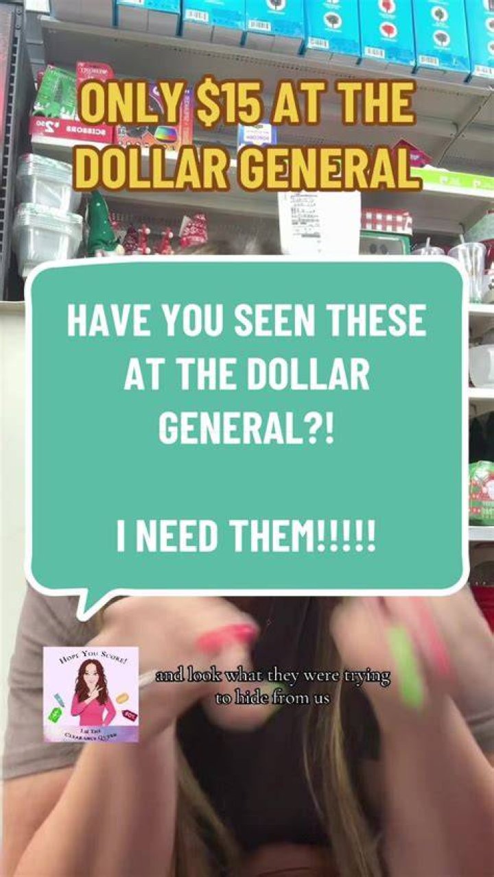 tiktok comment dollar general brown cheese