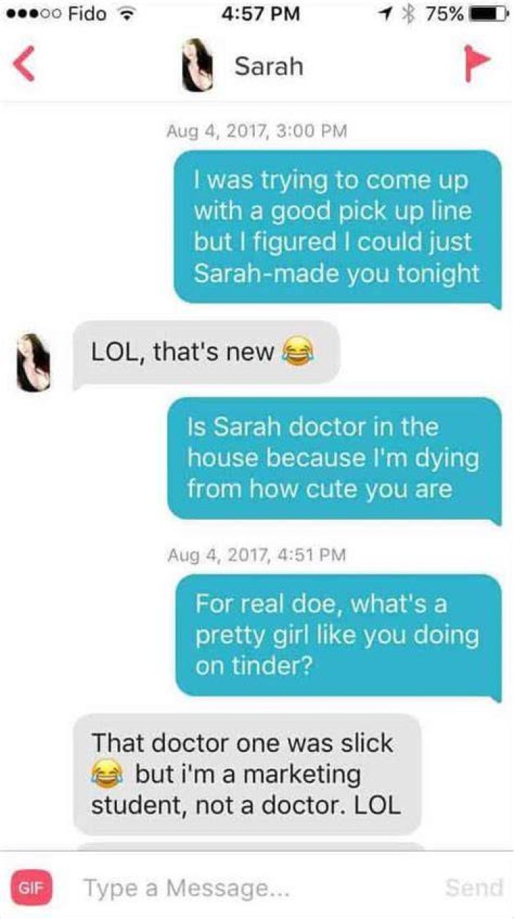 Tinder pickup lines Tinder pickup lines