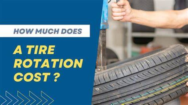 tire rotation cost estimate