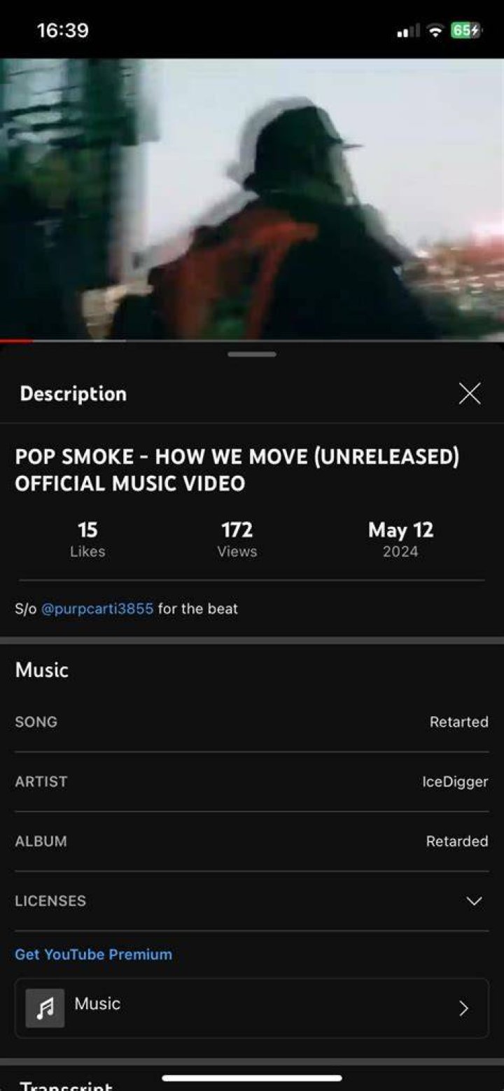 (unreleased song) Pop Smoke - Unreleased pop smoke