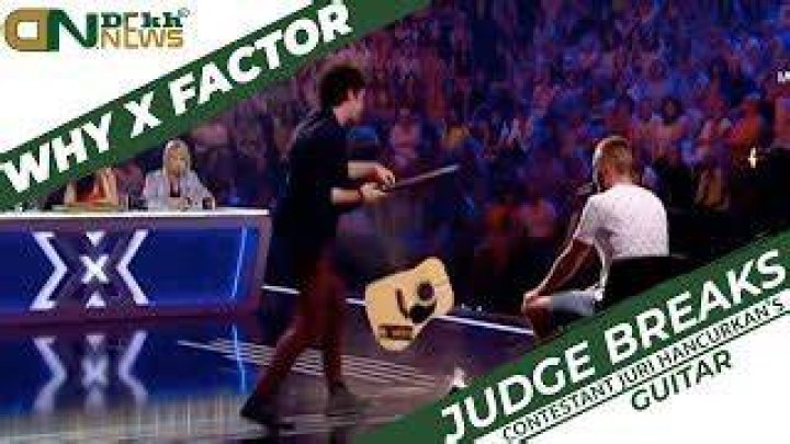 X-Factor Judge Breaks Guitar | Popnable