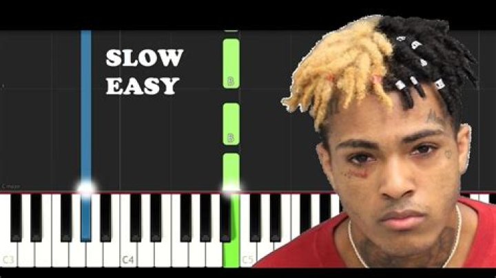 XXXTentacion - Changes (SLOW EASY PIANO TUTORIAL) - best hip hop songs to play on piano