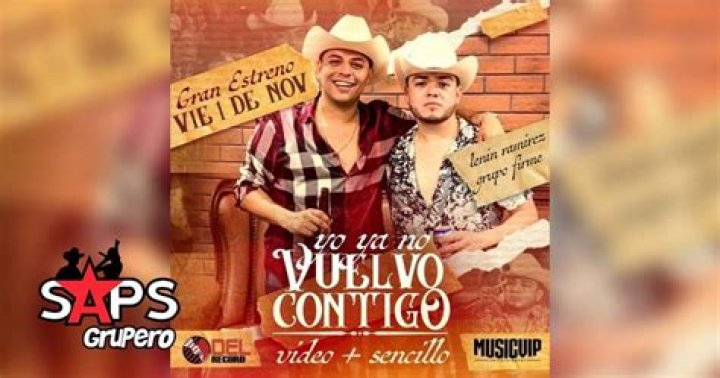 Yo Ya No Vuelvo Contigo 